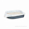 Elastic cat disposable pan liner